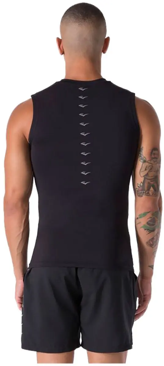 Everlast Technical Mouwloos T-shirt E06 - S - Zwart