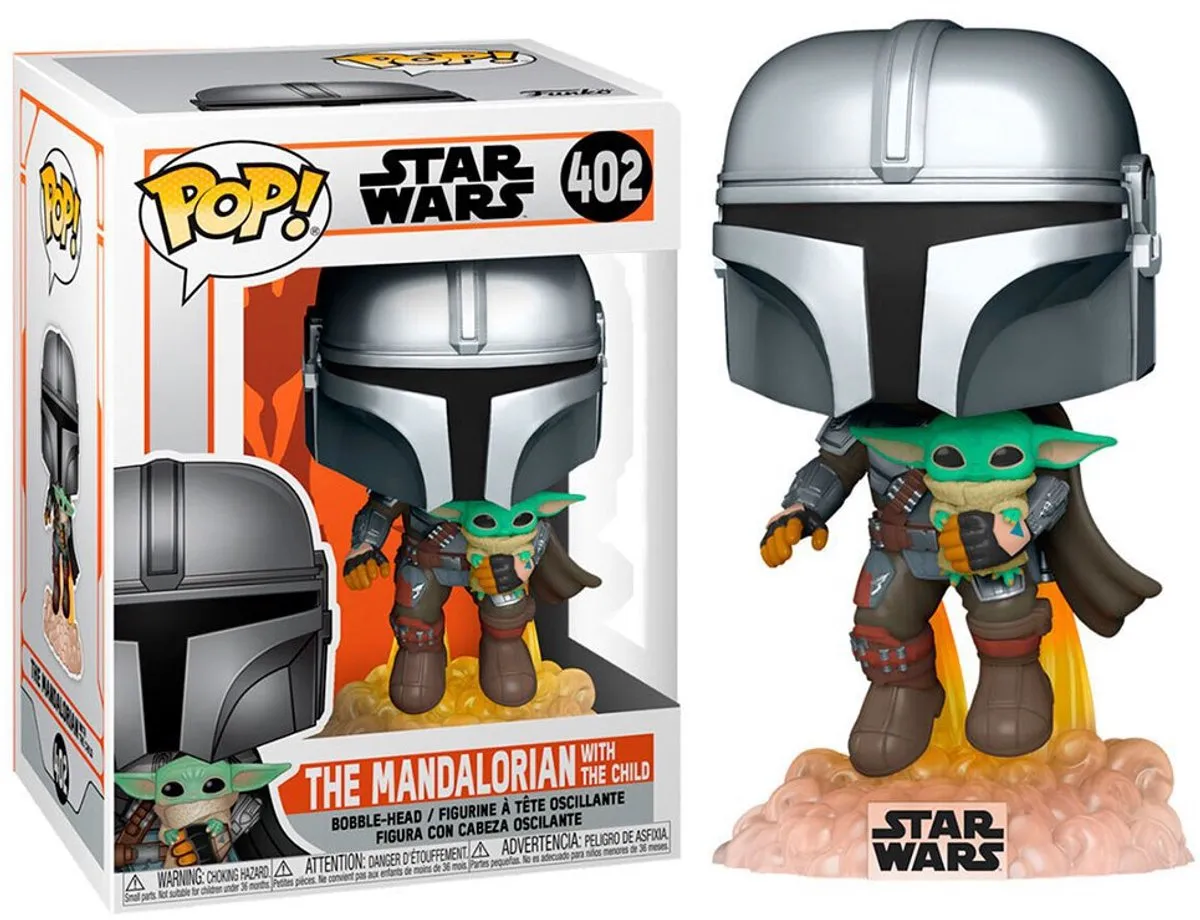 Funko Pop Star Wars The Mandalorian JetPack - Multi - afbeelding 6 van 6