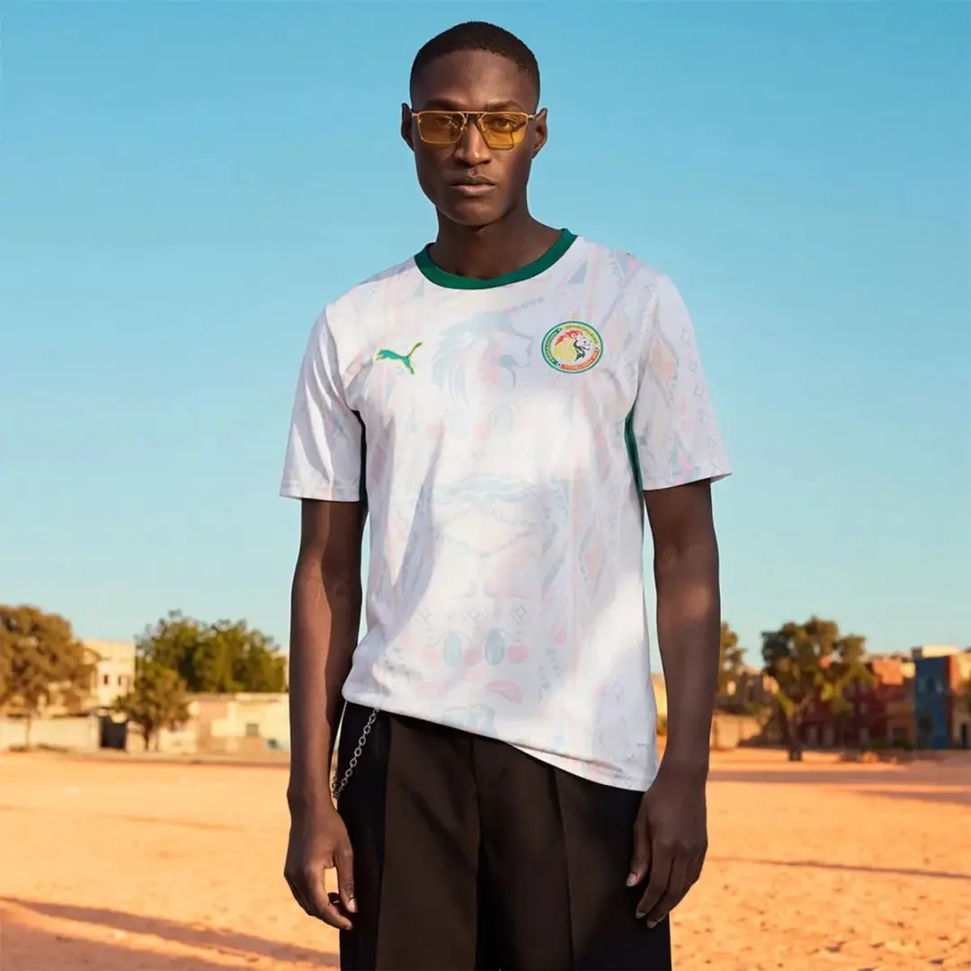 PUMA Senegal 25/26 Replica Thuis T-shirt M - Wit