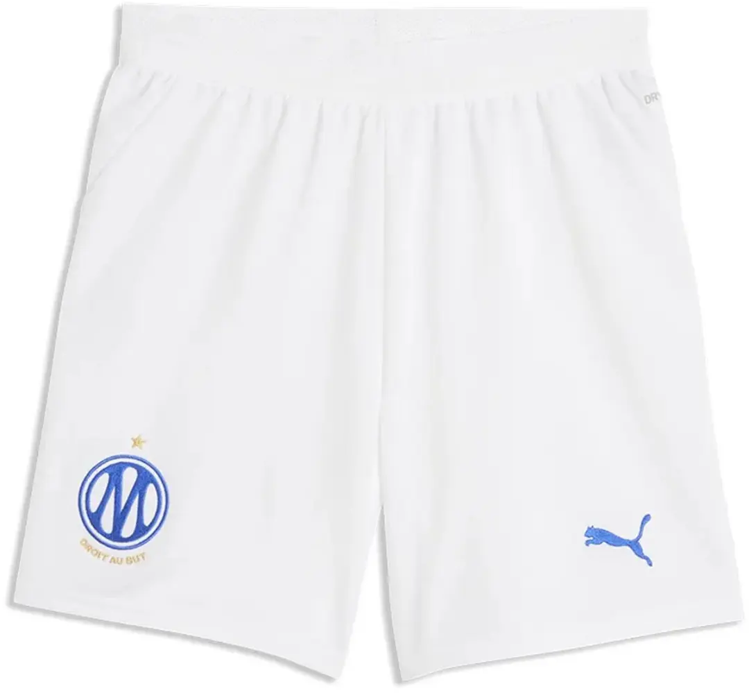 PUMA Olympique Marseille 26/27 Thuis Shorts Junior - Wit 152