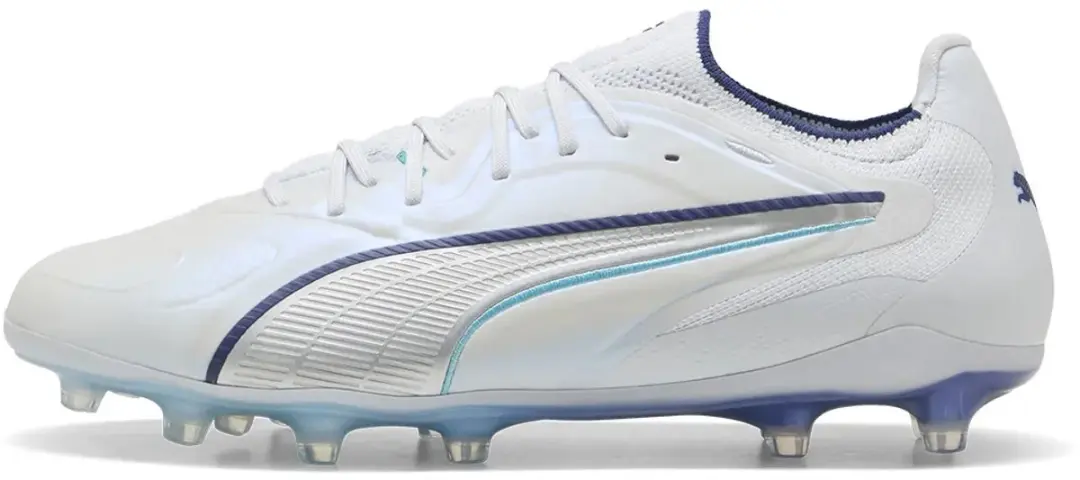 PUMA King 20 Ultimate FG/AG Voetbalschoenen 41 - Wit