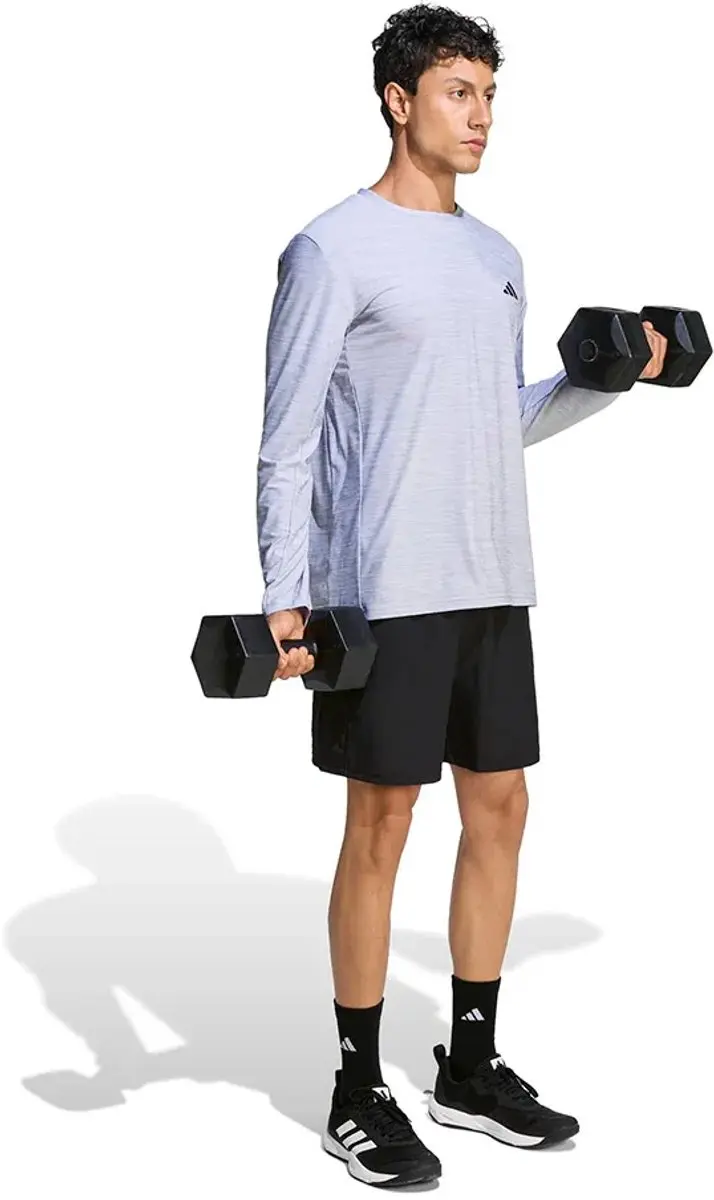 Adidas Workout Essentials Flex T-shirt Lange Mouwen M - Wit