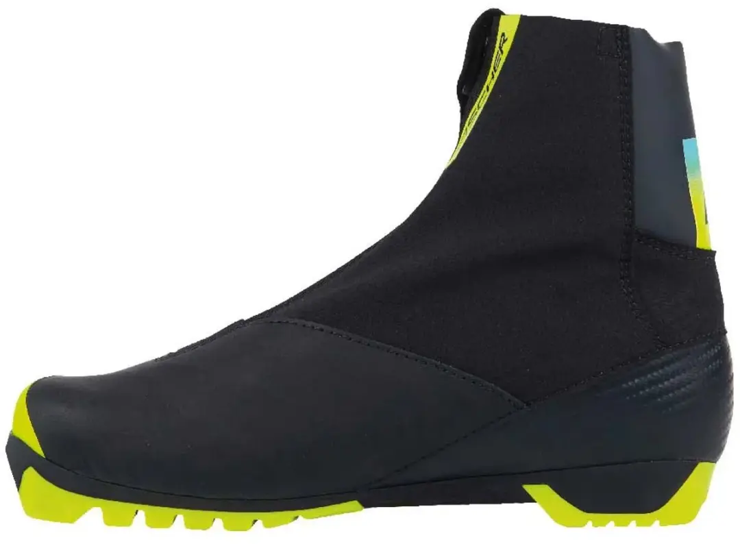 Fischer Speedmax Classic Junior Langlaufschoenen 25.5 - Zwart/Geel
