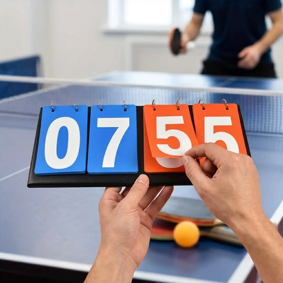 NuveX Scorebord 4-cijferig Tafelmodel - Blauw Oranje