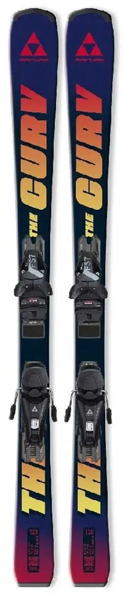 Fischer The Curv+ FS7 GW CA 78 Junior Alpin Skispakket - 130cm - Blauw