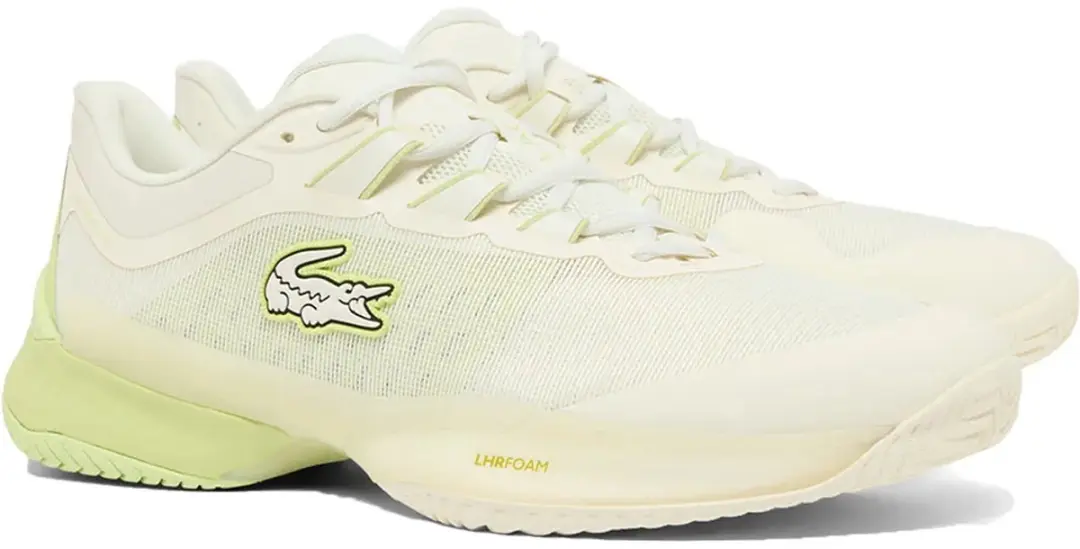Lacoste Ag-LT Ultra Clay Court Schoenen - EU 46.5 - Beige/Wit
