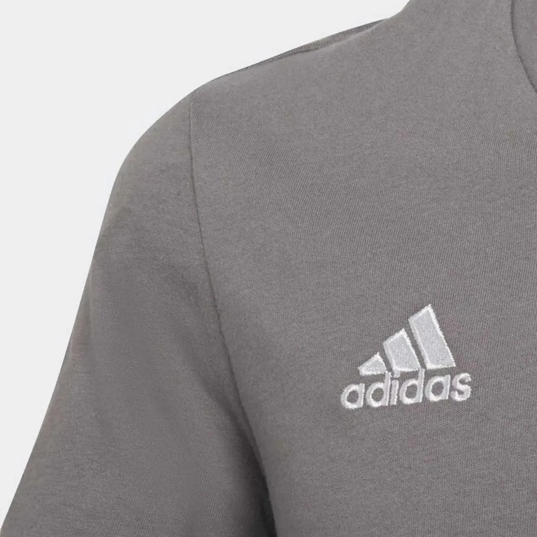 Adidas Entrada 22 T-Shirt Kinderen 128 - Grijs