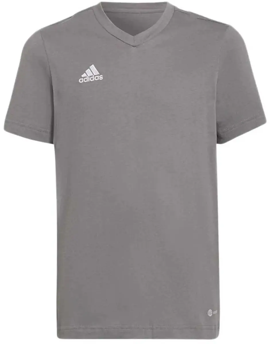 Adidas Entrada 22 T-Shirt Kinderen 128 - Grijs