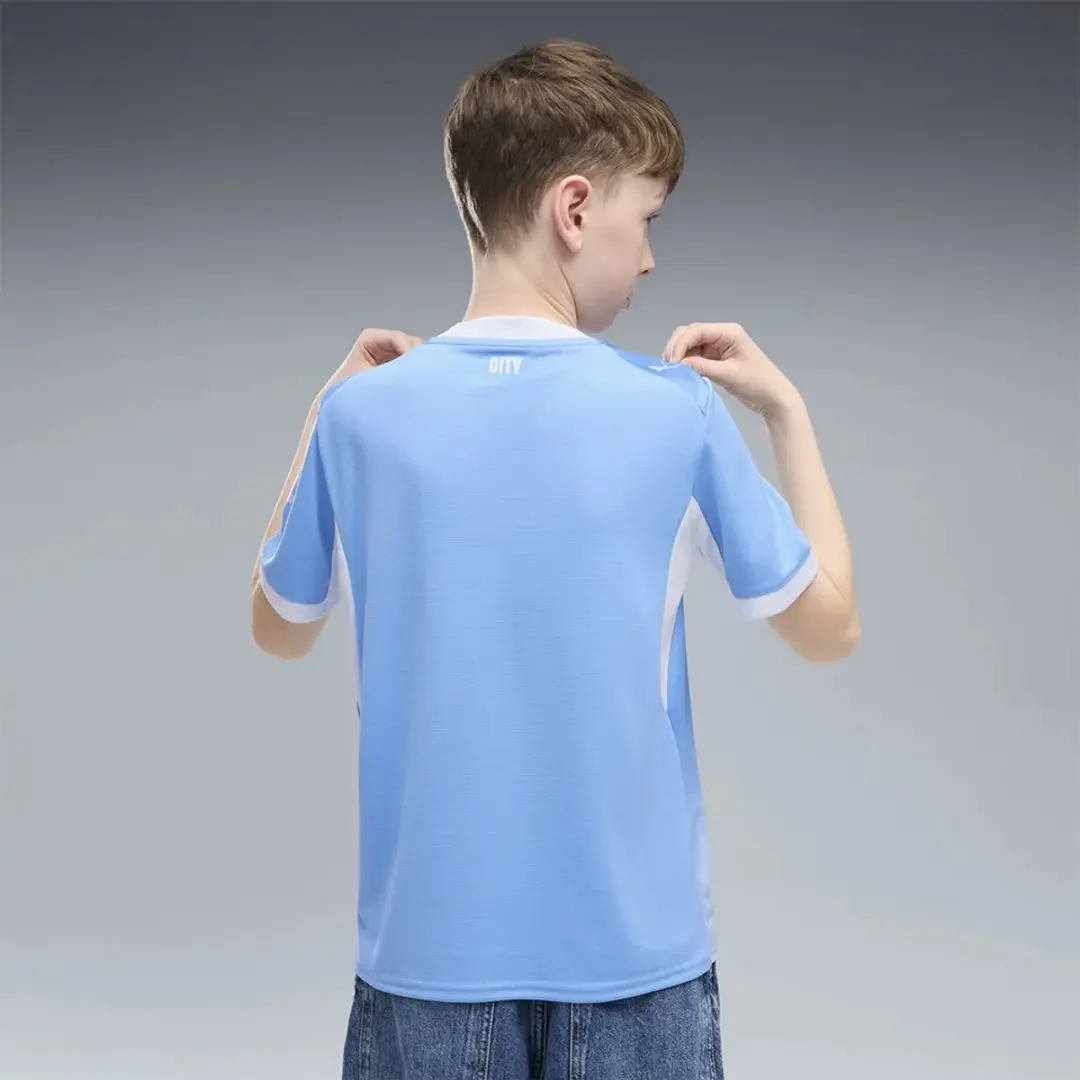 PUMA Manchester City FC 26/27 Thuis T-shirt Junior - Blauw - 13-14 jaar