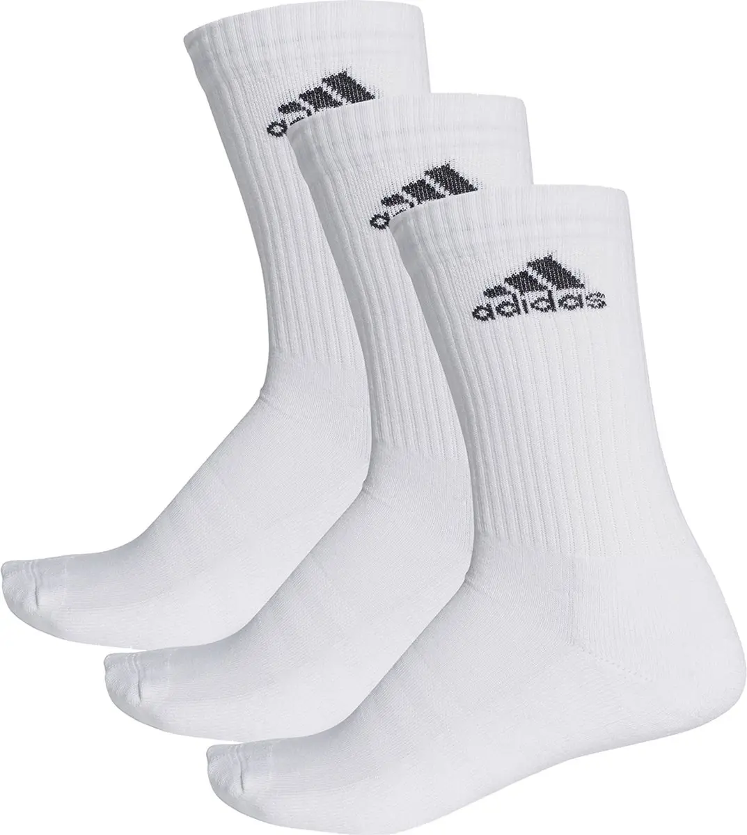 Adidas Cushion Crew Sokken DZ9356 - 3 Stuks Wit