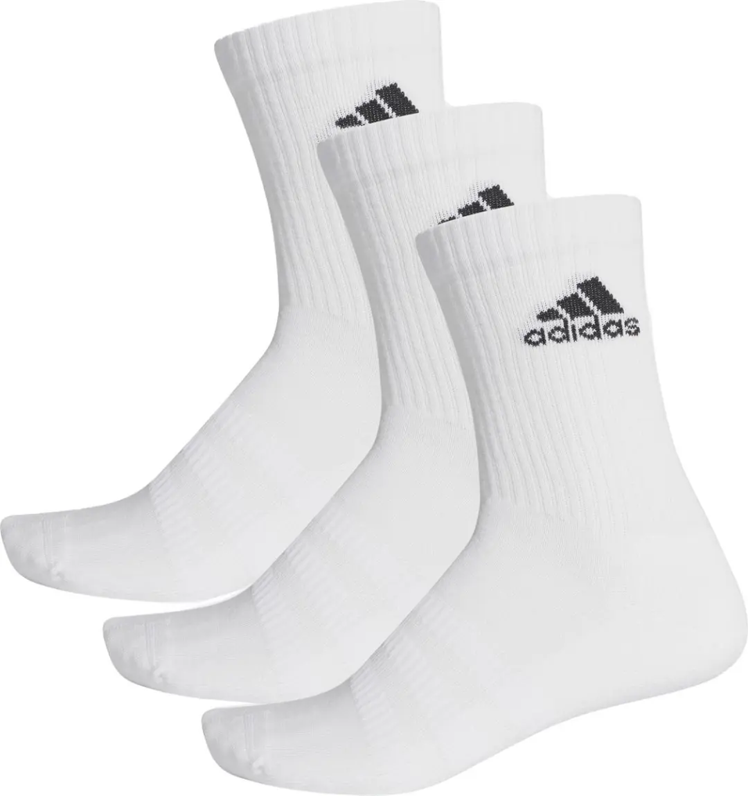 Adidas Cushion Crew Sokken DZ9356 - 3 Stuks Wit