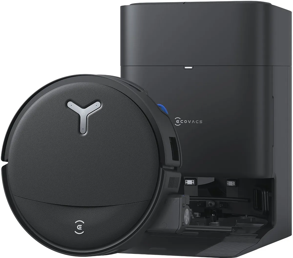 Ecovacs Deebot T80S Omni Stofzuig- en Dweilrobot - 24.800 Pa - Zwart - afbeelding 6 van 6