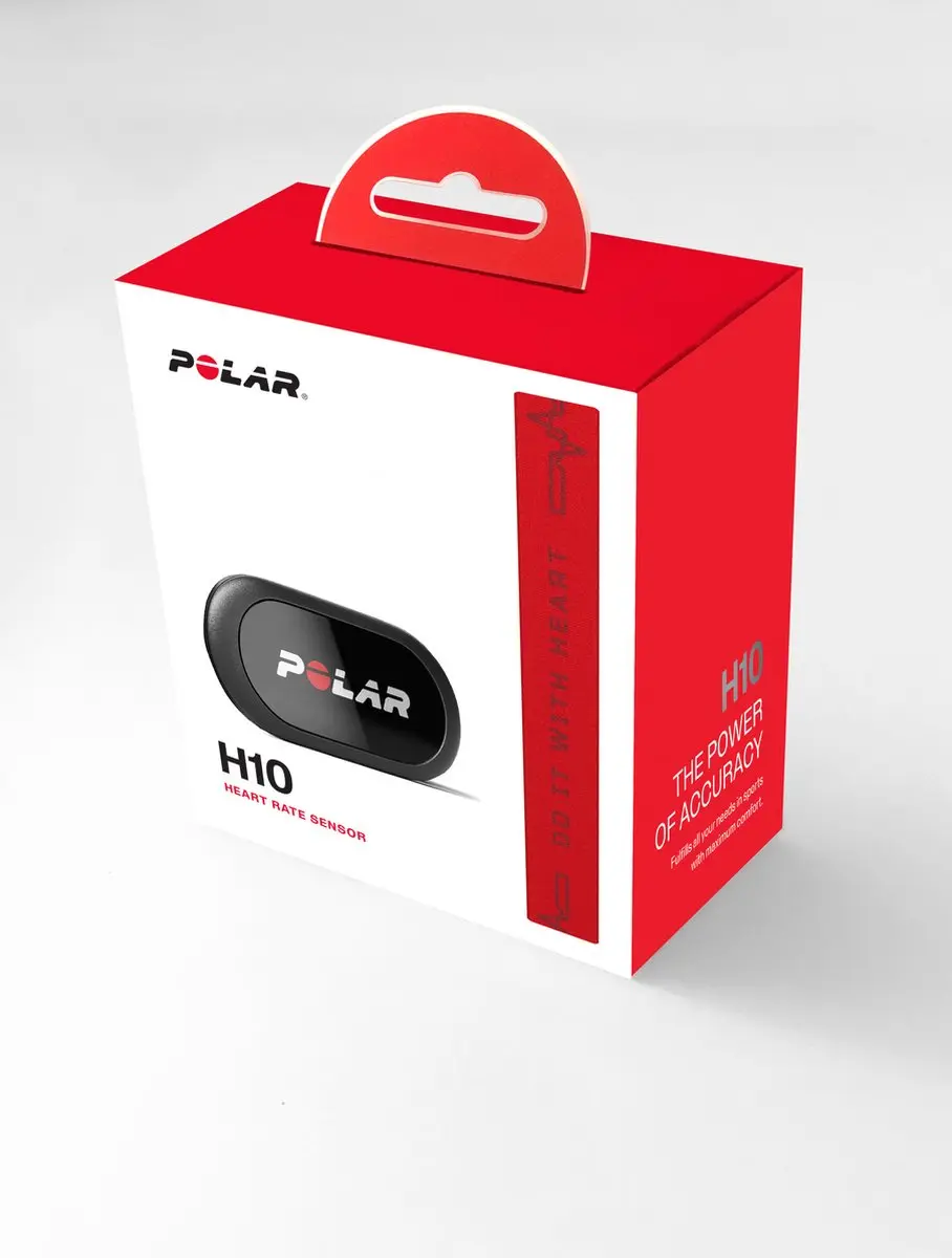 Polar H10 Hartslagsensor Pro Borstband M-XXL - Red Beat
