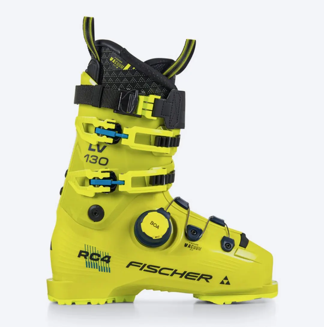 Fischer RC4 130 LV BOA Alpine Skischoenen - 28.5 Geel