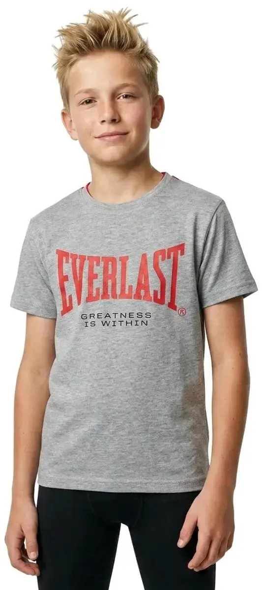 Everlast T-shirt 8J - Grijs Melange