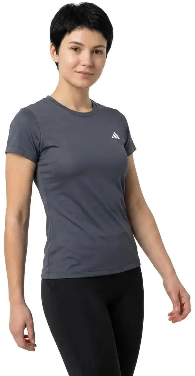 Adidas Power Essentials Workout T-shirt - Grijs L