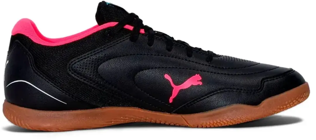 PUMA Truco IV Zaalschoenen - 39 - Zwart/Rood/Blauw/Wit