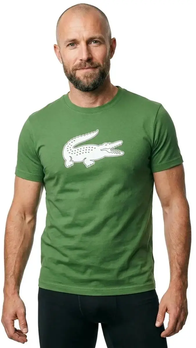 Lacoste Core Performance T-shirt M - Groen/Wit