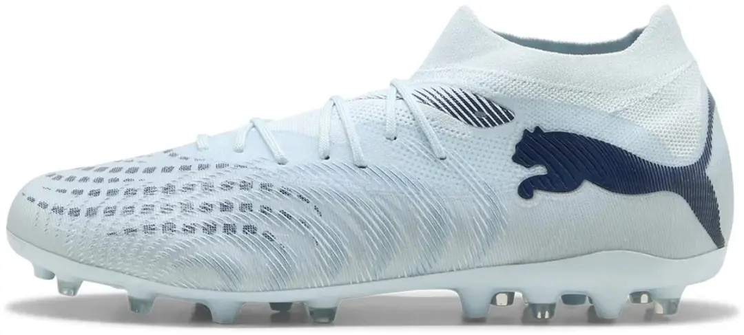 PUMA Future 9 Match Mg Voetbalschoenen 45 - Blauw Mint Jelly