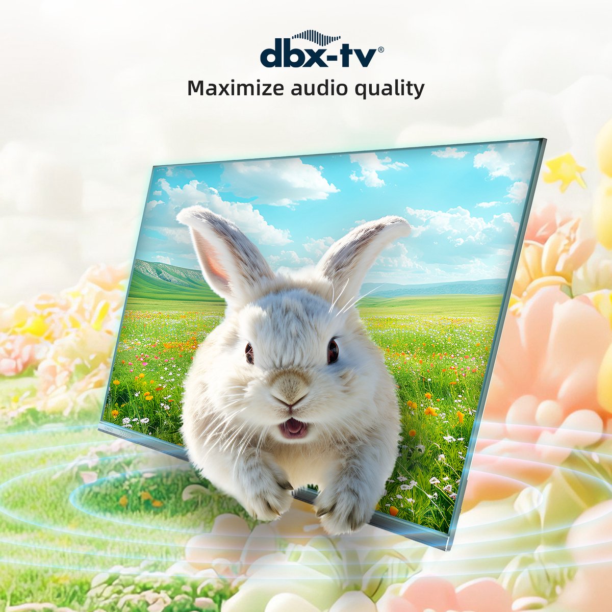 CHiQ L40QM10V - Smart TV 40 Inch - QLED Pro Google TV - FHD 1080P - Randloos Metal Design - Dolby Audio - 2025 Nieuw