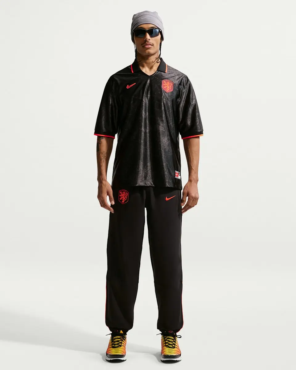 Nike Energy Dri-FIT Voetbaltop M - Zwart/Oranje