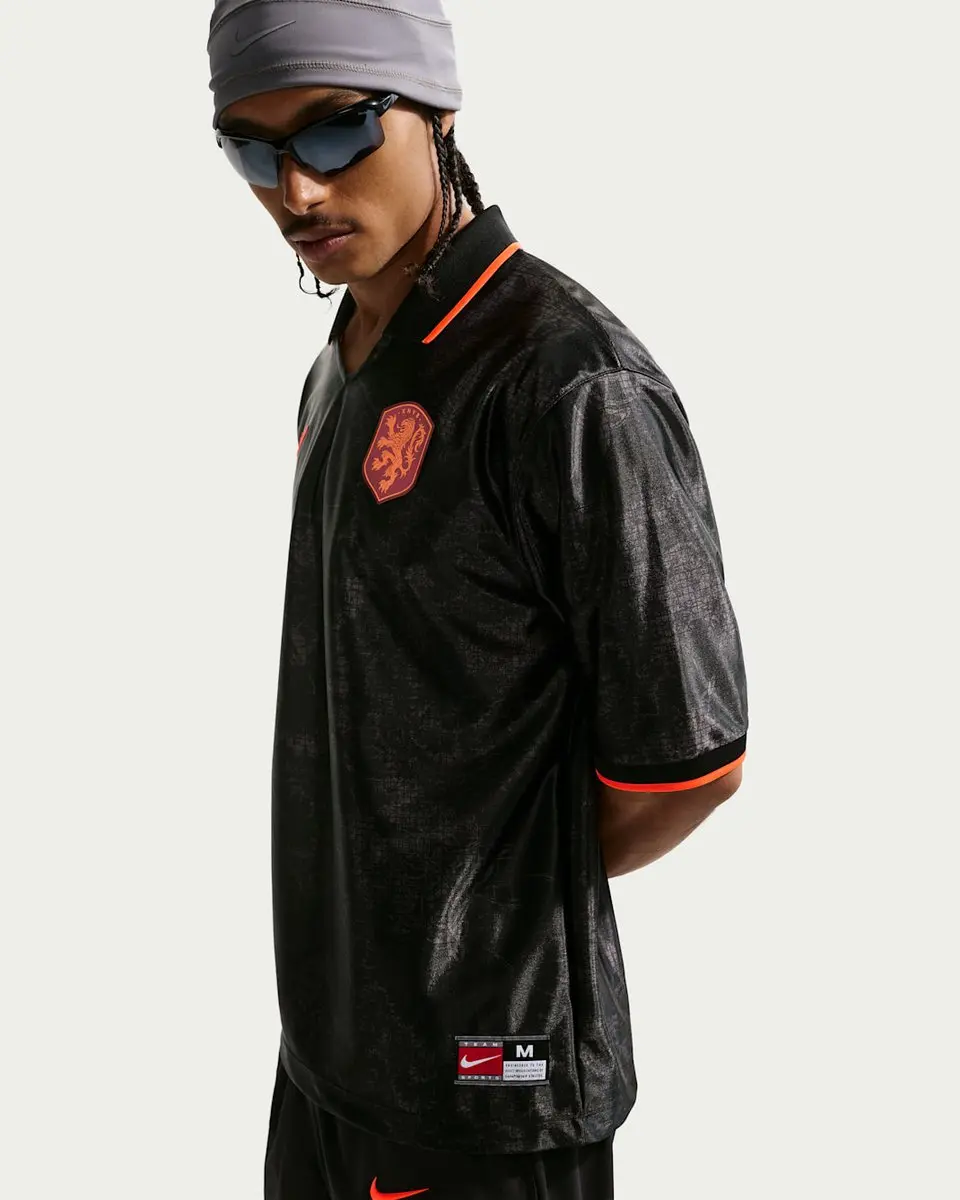 Nike Energy Dri-FIT Voetbaltop M - Zwart/Oranje