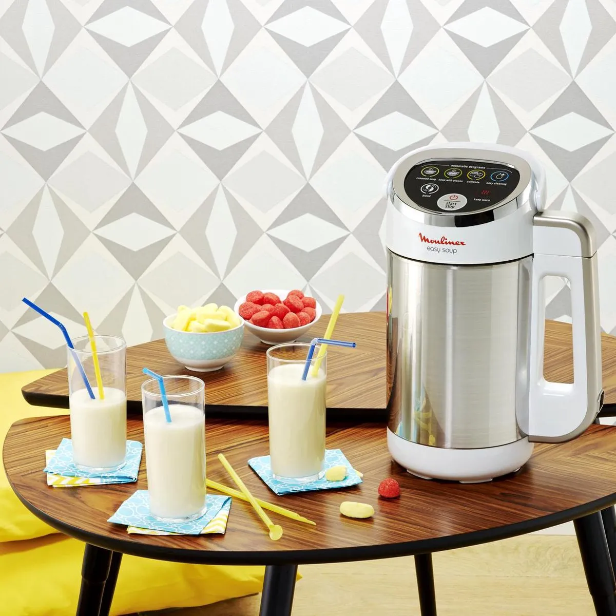 Moulinex Easy Soup LM8411 Soepmaker 1000W - Grijs