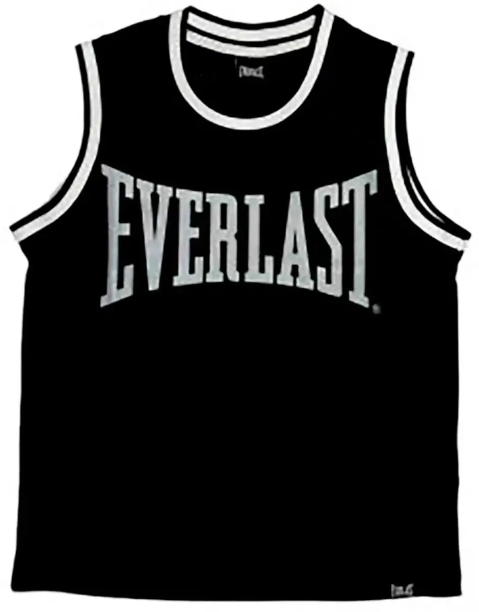 Everlast Mouwloos T-shirt 158 - Zwart