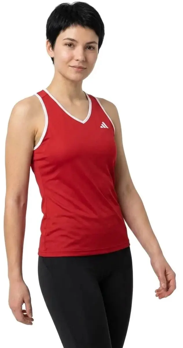 Adidas Tennis Classics Mouwloos T-shirt - XS - Power Red