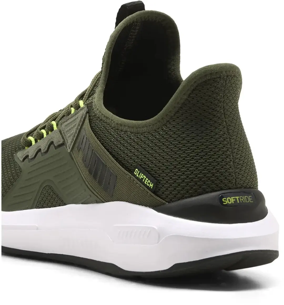 PUMA Softride Enzo 5 Slip Tech Hardloopschoenen - 42.5 - Groen