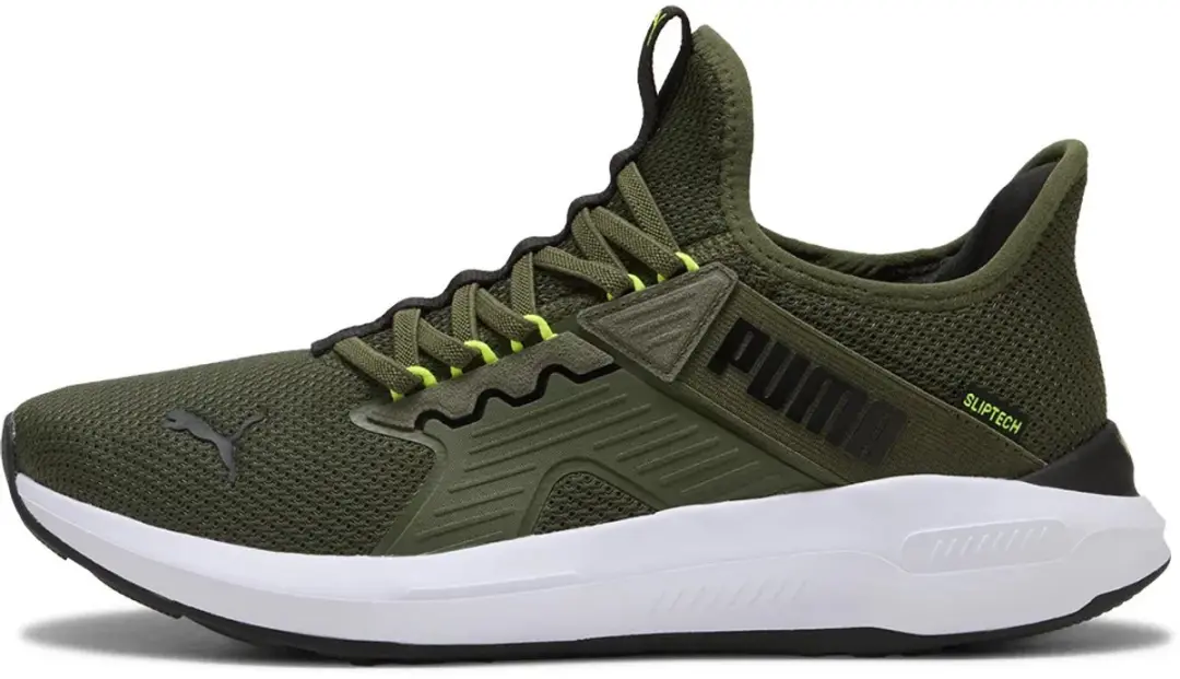 PUMA Softride Enzo 5 Slip Tech Hardloopschoenen - 42.5 - Groen