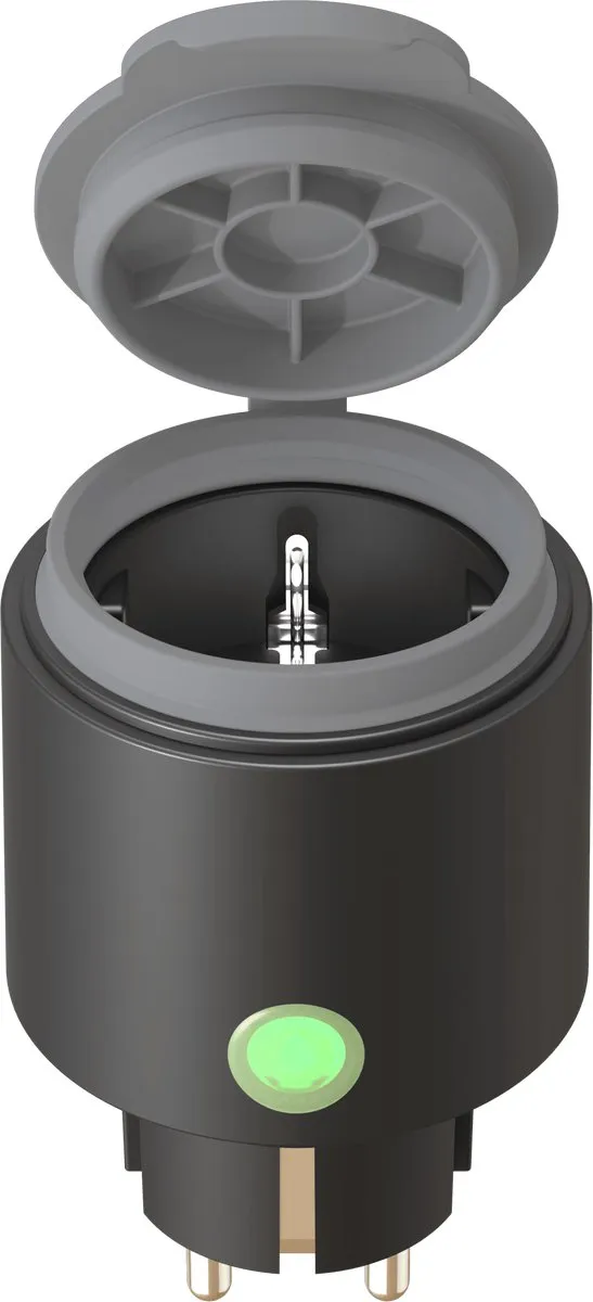 Calex Outdoor Smart Plug - 3 Stuks - Zwart