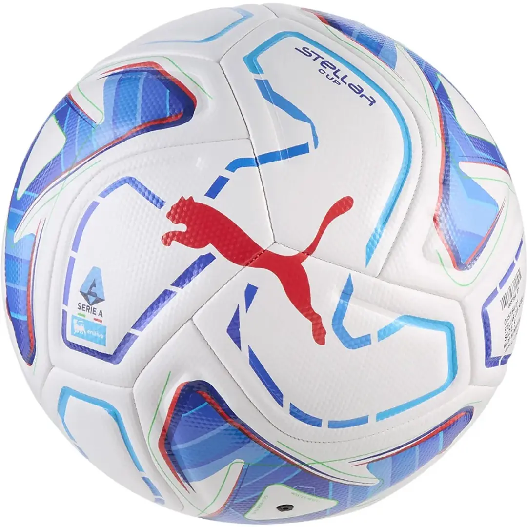 PUMA Stellar Cup Serie A Voetbal - Wit/Multicolor