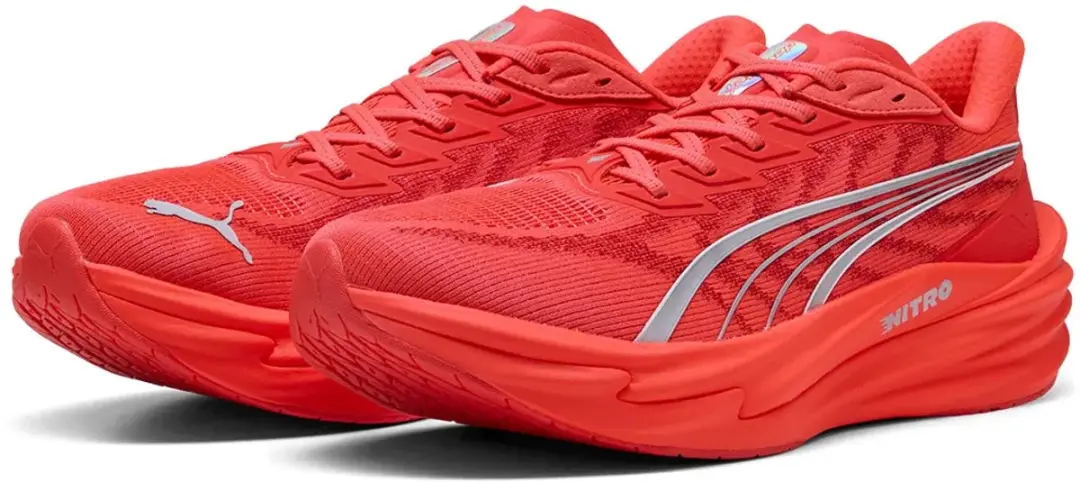 PUMA Deviate Nitro 4 Hardloopschoenen - Rood - EU 40