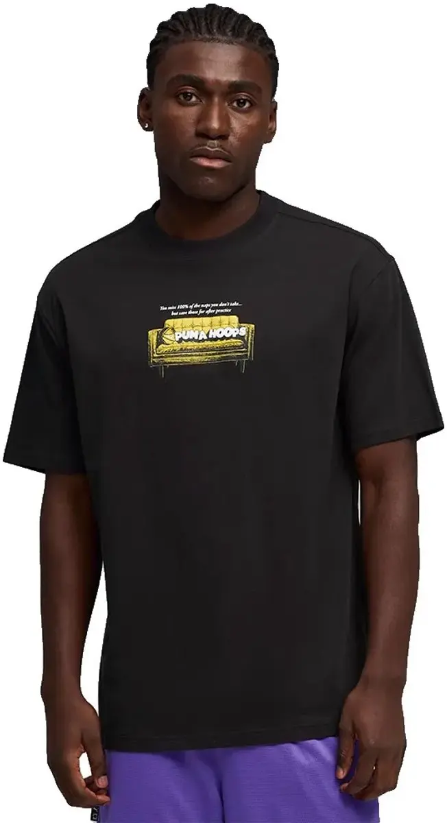 PUMA Varsity VII T-shirt - M - Zwart