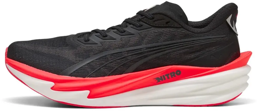 PUMA Deviate Nitro 4 Hardloopschoenen - 43 - Zwart