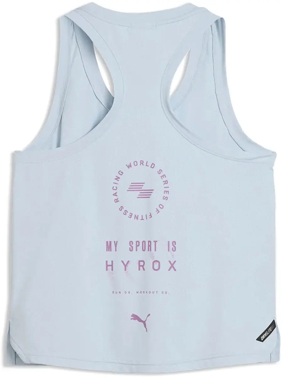 PUMA X Hyrox Dryelite Mouwloos T-shirt - 2XL - Blauw