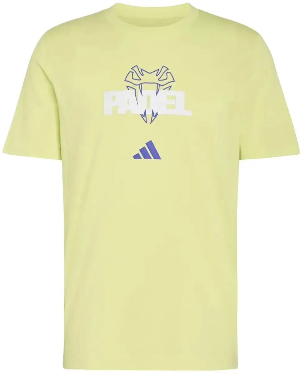 Adidas Padel Graphic T-shirt - Geel S