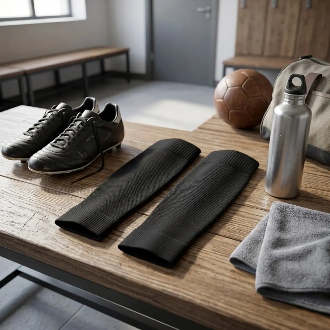 NUVEX Compressie Voetbalsokken Zwart - One Size - afbeelding 2 van 6