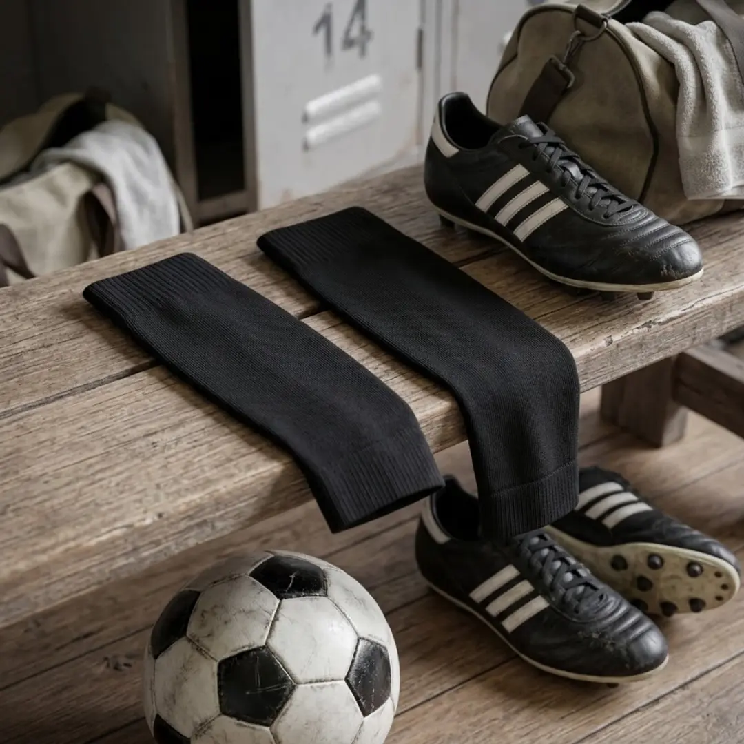 NUVEX Compressie Voetbalsokken Zwart - One Size - afbeelding 5 van 6