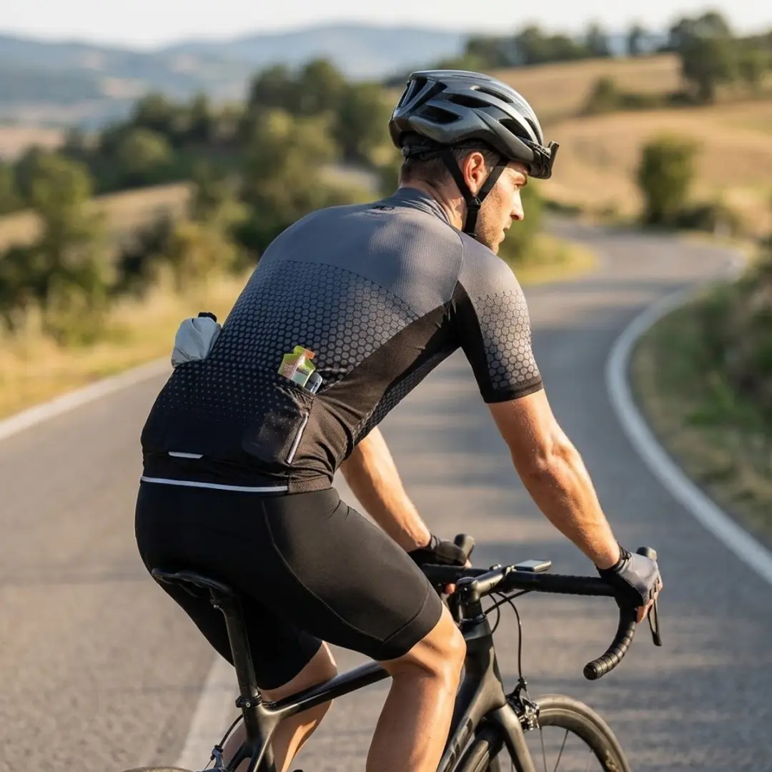 NUVEX Wielren Shirt Korte Mouw M - Diepgrijs
