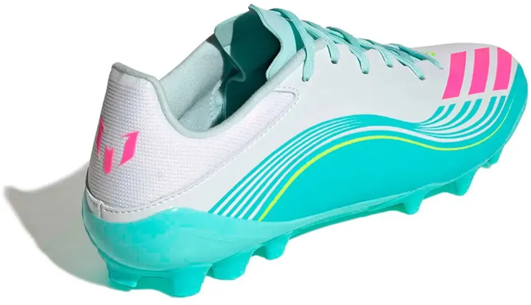 Adidas F50 Messi League AG Voetbalschoenen - Blauw/Zilver - 44