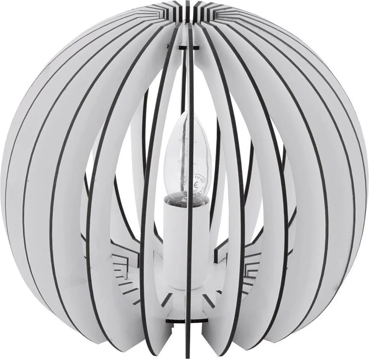 Eglo Cossano Tafellamp - Ø26cm Wit