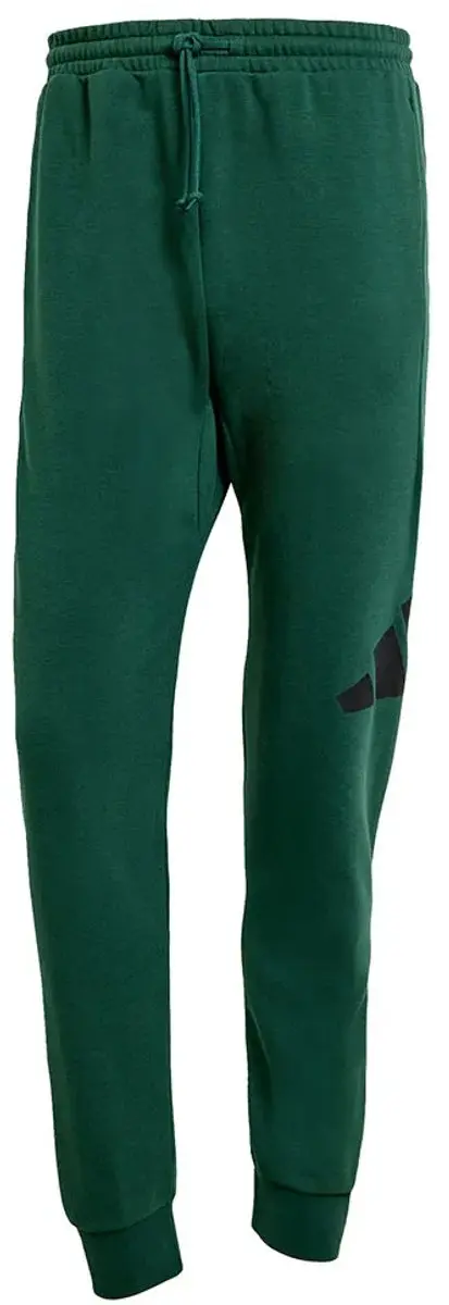 Adidas Essentials Big Logo French Terry Joggers - L - Collegiate Green