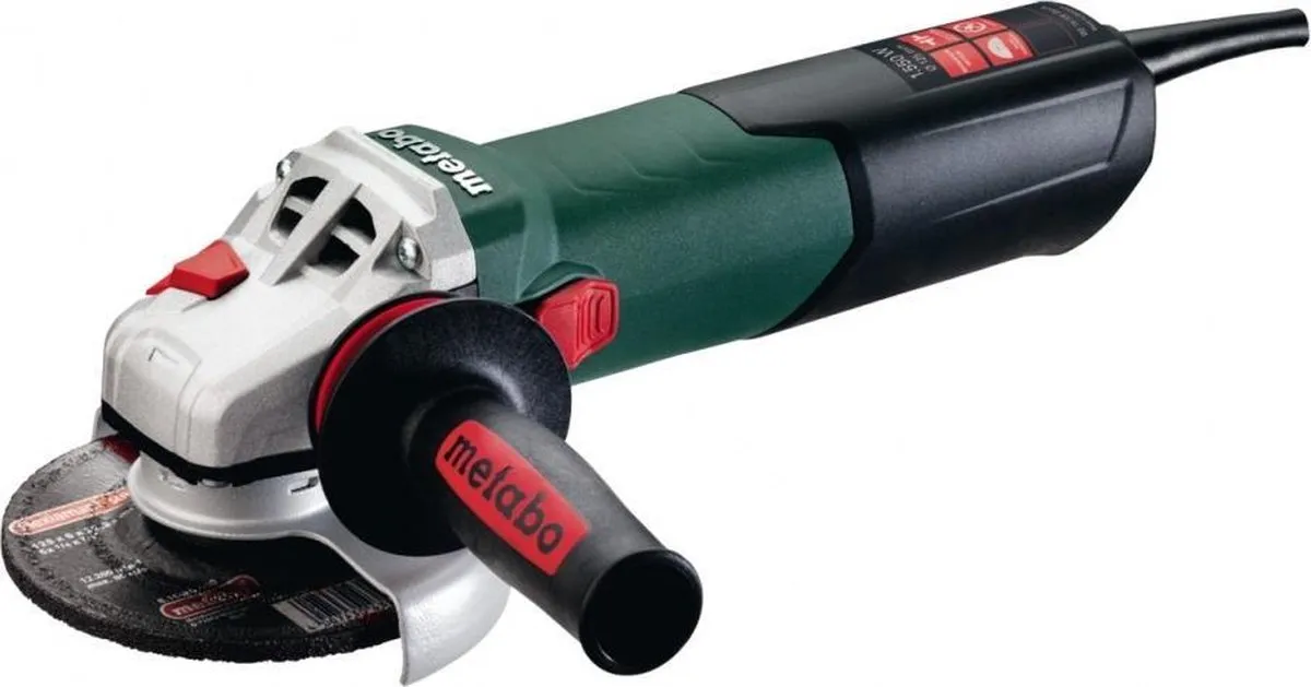 Metabo Haakse Slijper WE15-125-Q 1550W 125mm