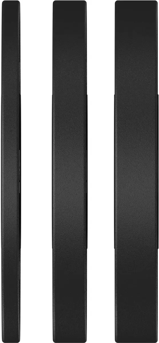 Tunturi Platinum Halterschijven 60kg - 6 Stuks - Ø45cm - Zwart