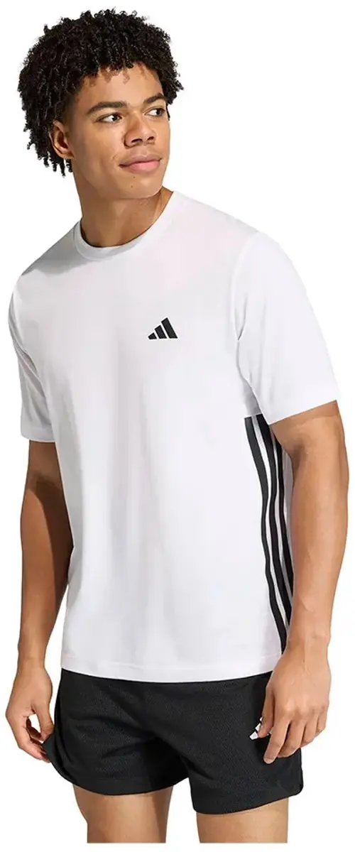 Adidas Workout Essentials Feelready 3 Stripes T-shirt M