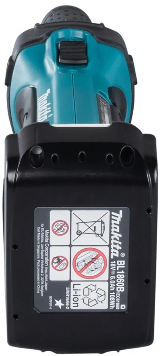 Makita DGD800RTJ Rechte Slijper - 18V - 2x Accu