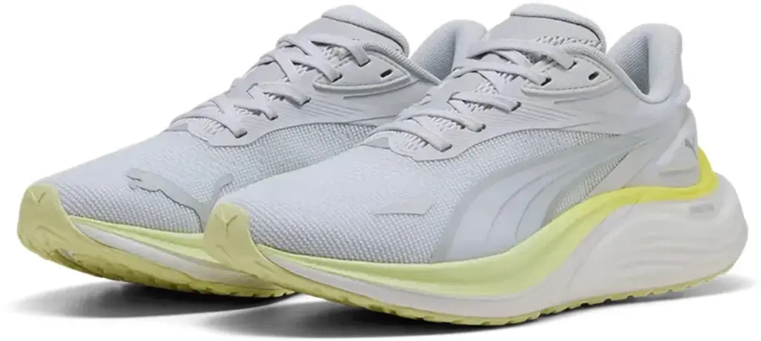 PUMA Electrify Nitro 4 Hardloopschoenen - EU 40 - Vibrant Silver/Apple Spritz/Deep Plum