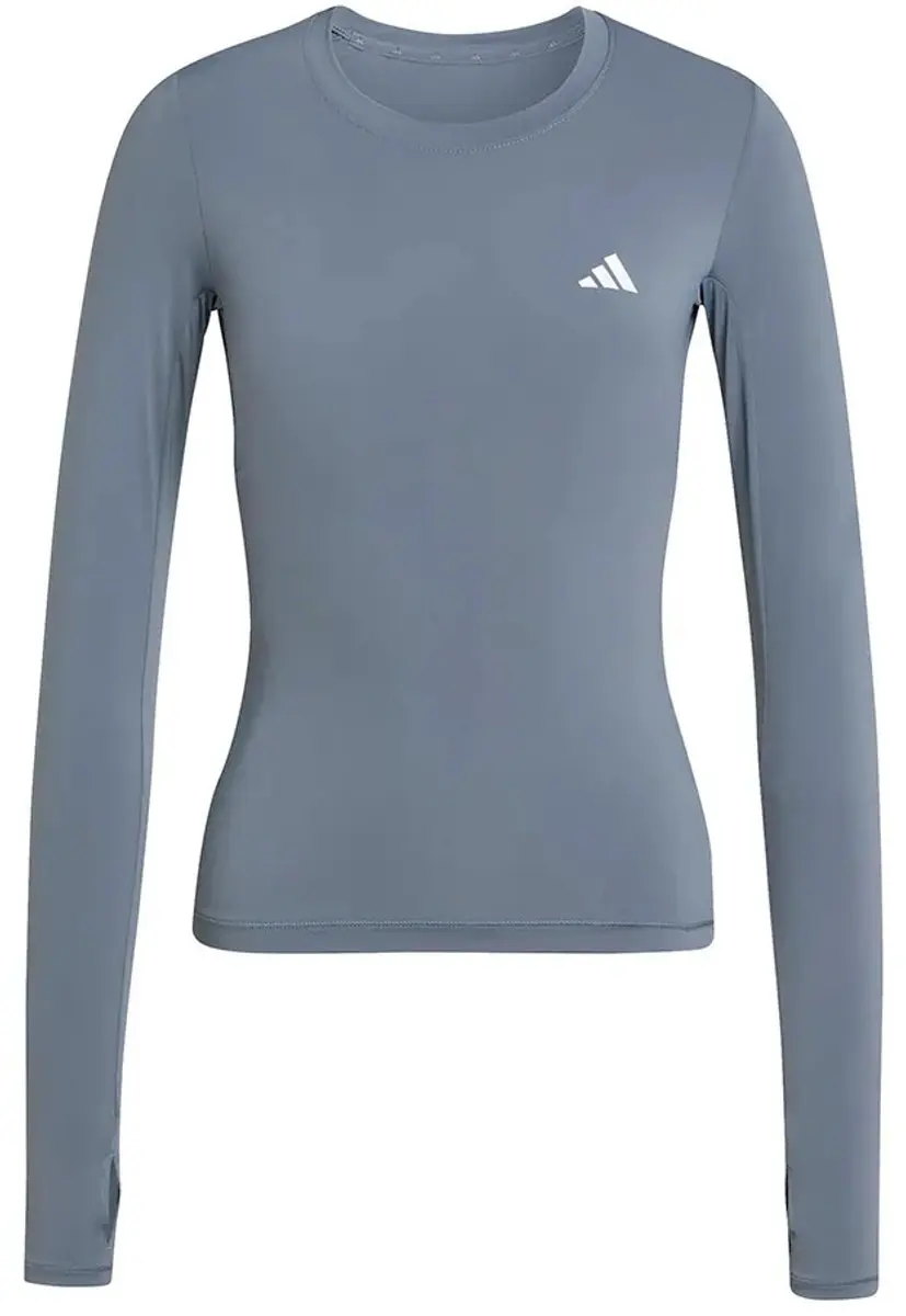 Adidas Power Essentials Workout T-shirt Lange Mouwen - Grijs L